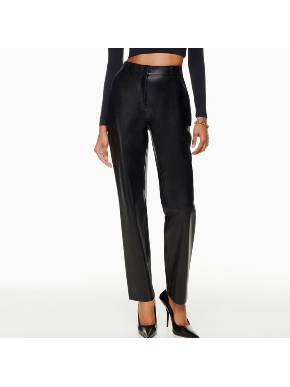 Babaton Command Vegan Leather Pants!